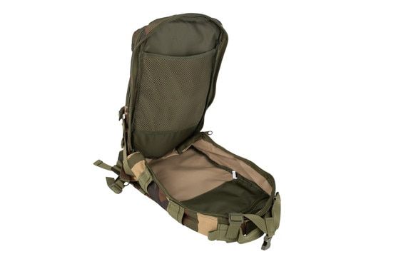 Primary Arms Multi Cam Backpack opened